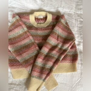 Artizia Rare Cozy Striped Multicolor Sweater